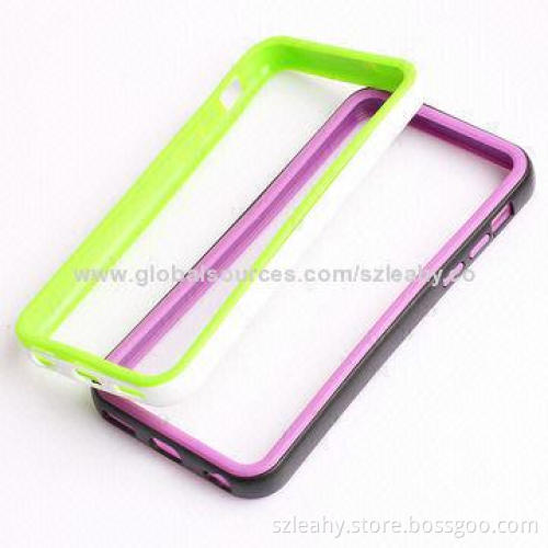 Hot selling PC and TPU mixed bumper case for iPhone 5/5s